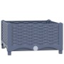 Blumenbeet aus Polypropylen 40x40x23 cm von vidaXL, Töpfe und Pflanzgefäße - Ref: Foro24-310397, Preis: 24,32 €, Rabatt: %