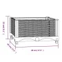 Arriate polipropileno 40x40x23 cm de vidaXL, Maceteros y jardineras - Ref: Foro24-310397, Precio: 26,27 €, Descuento: %