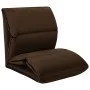 Brown microfiber folding floor lounger by vidaXL, Daybeds - Ref: Foro24-325258, Price: 94,95 €, Discount: %