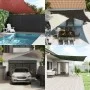 Toldo de vela rectangular HDPE gris claro 160 g/m² 2,5x3,5 m by , Umbrellas - Ref: Foro24-4001980, Price: 27,26 €, Discount: %