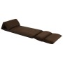 Brown microfiber folding floor lounger by vidaXL, Daybeds - Ref: Foro24-325258, Price: 95,74 €, Discount: %