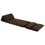 Brown microfiber folding floor lounger by vidaXL, Daybeds - Ref: Foro24-325258, Price: 94,95 €, Discount: %