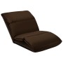 Brown microfiber folding floor lounger by vidaXL, Daybeds - Ref: Foro24-325258, Price: 95,74 €, Discount: %