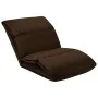 Brown microfiber folding floor lounger by vidaXL, Daybeds - Ref: Foro24-325258, Price: 94,95 €, Discount: %