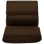 Brown microfiber folding floor lounger by vidaXL, Daybeds - Ref: Foro24-325258, Price: 94,95 €, Discount: %