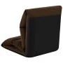 Brown microfiber folding floor lounger by vidaXL, Daybeds - Ref: Foro24-325258, Price: 94,95 €, Discount: %
