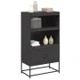 Schwarzer Stahlschrank 68,5x38,5x123,5 cm von , Sideboards - Ref: Foro24-846500, Preis: 115,59 €, Rabatt: %