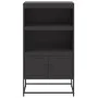 Schwarzer Stahlschrank 68,5x38,5x123,5 cm von , Sideboards - Ref: Foro24-846500, Preis: 115,59 €, Rabatt: %