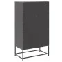 Schwarzer Stahlschrank 68,5x38,5x123,5 cm von , Sideboards - Ref: Foro24-846500, Preis: 115,59 €, Rabatt: %