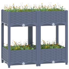 Arriate 80x40x71 cm polipropileno de vidaXL, Maceteros y jardineras - Ref: Foro24-310406, Precio: 68,06 €, Descuento: %