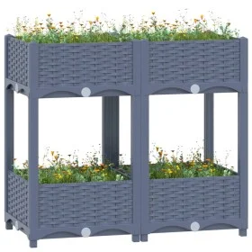 Planter box 80x40x71 cm polypropylene by vidaXL, Pots and planters - Ref: Foro24-310406, Price: 66,91 €, Discount: %