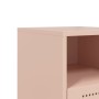 Mesita de noche de acero rosa 36x39x60,5 cm de , Mesitas de noche - Ref: Foro24-846556, Precio: 46,37 €, Descuento: %