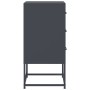Mesita de noche acero gris antracita 36x39x78 cm de , Mesitas de noche - Ref: Foro24-846582, Precio: 89,89 €, Descuento: %