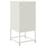 Mesitas de noche 2 unidades acero blanco 36x39x78 cm de , Mesitas de noche - Ref: Foro24-846589, Precio: 120,13 €