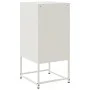 Mesitas de noche 2 unidades acero blanco 36x39x78 cm de , Mesitas de noche - Ref: Foro24-846589, Precio: 119,04 €, Descuento: %
