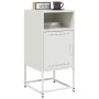 Mesitas de noche 2 unidades acero blanco 36x39x78 cm de , Mesitas de noche - Ref: Foro24-846577, Precio: 83,59 €, Descuento: %