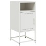 Nachttische, 2 Stück, weißer Stahl, 36x39x78 cm. von , Nachttische - Ref: Foro24-846577, Preis: 84,40 €, Rabatt: %