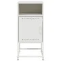 Mesitas de noche 2 unidades acero blanco 36x39x78 cm de , Mesitas de noche - Ref: Foro24-846577, Precio: 83,59 €, Descuento: %