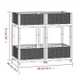 Planter box 80x40x71 cm polypropylene by vidaXL, Pots and planters - Ref: Foro24-310406, Price: 66,91 €, Discount: %