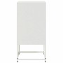 Nachttische, 2 Stück, weißer Stahl, 36x39x78 cm. von , Nachttische - Ref: Foro24-846577, Preis: 84,40 €, Rabatt: %