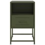 Nachttische, 2 Stück, Olivengrünes Stahl, 36x39x60,5 cm. von , Nachttische - Ref: Foro24-846563, Preis: 110,61 €, Rabatt: %