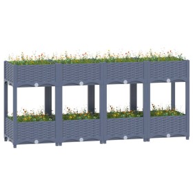 Polypropylene flower bed 160x40x71 cm by vidaXL, Pots and planters - Ref: Foro24-310408, Price: 125,37 €, Discount: %