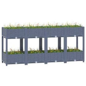 Polypropylene flower bed 160x40x71 cm by vidaXL, Pots and planters - Ref: Foro24-310408, Price: 123,48 €, Discount: %