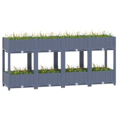 Arriate polipropileno 160x40x71 cm de vidaXL, Maceteros y jardineras - Ref: Foro24-310408, Precio: 123,48 €, Descuento: %