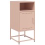 Mesita de noche acero rosa 36x39x78 cm de , Mesitas de noche - Ref: Foro24-846568, Precio: 66,43 €, Descuento: %
