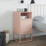 Mesita de noche acero rosa 36x39x78 cm by , Nightstands - Ref: Foro24-846568, Price: 65,61 €, Discount: %