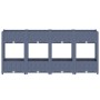 Arriate polipropileno 160x40x71 cm de vidaXL, Maceteros y jardineras - Ref: Foro24-310408, Precio: 104,01 €, Descuento: %