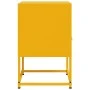 Mesitas de noche 2 uds acero amarillo mostaza 36x39x60,5 cm de , Mesitas de noche - Ref: Foro24-846561, Precio: 80,76 €, Desc...