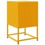 Mesitas de noche 2 uds acero amarillo mostaza 36x39x60,5 cm de , Mesitas de noche - Ref: Foro24-846561, Precio: 80,76 €, Desc...