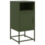 Nachttische, 2 Stück, Olivengrünes Stahl, 36x39x78 cm. von , Nachttische - Ref: Foro24-846575, Preis: 121,69 €, Rabatt: %