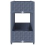 Blumenbeet aus Polypropylen 160x40x71 cm von vidaXL, Töpfe und Pflanzgefäße - Ref: Foro24-310408, Preis: 125,37 €, Rabatt: %