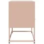 Mueble para TV de acero rosa 68x39x60,5 cm by , TV Furniture - Ref: Foro24-846549, Price: 67,94 €, Discount: %
