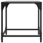 Mesa de centro superficie vidrio negra y acero 40x40x40 cm de , Mesas de centro - Ref: Foro24-845960, Precio: 31,47 €, Descue...