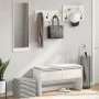 Set de muebles de recibidor 4 pzas madera de ingeniería blanco by , Benches for halls and storage - Ref: Foro24-847919, Price...