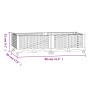 Blumenbeet aus Polypropylen 80x40x23 cm von vidaXL, Töpfe und Pflanzgefäße - Ref: Foro24-310398, Preis: 37,87 €, Rabatt: %