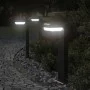Lámparas de suelo de exterior 3 unidades aluminio negro 50 cm by , Outdoor lighting - Ref: Foro24-4006339, Price: 101,79 €, D...
