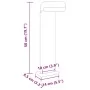 Lámparas de suelo de exterior 3 unidades aluminio negro 50 cm by , Outdoor lighting - Ref: Foro24-4006339, Price: 101,79 €, D...
