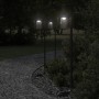 Lámpara de suelo de exterior acero inoxidable negro 100 cm by , Outdoor lighting - Ref: Foro24-4006347, Price: 46,28 €, Disco...