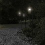 Lámpara de suelo de exterior acero inoxidable negro 100 cm by , Outdoor lighting - Ref: Foro24-4006347, Price: 46,28 €, Disco...