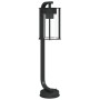 Lámpara de suelo de exterior acero inoxidable negro 60 cm by , Outdoor lighting - Ref: Foro24-4006345, Price: 42,04 €, Discou...