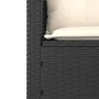 Set de sofás de jardín con cojines 3 pzas ratán sintético negro by , Outdoor sofas - Ref: Foro24-365457, Price: 214,64 €, Dis...