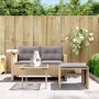 Juego de sofás de jardín con cojines beige 3 pzas ratán PE by , Outdoor sofas - Ref: Foro24-365462, Price: 209,72 €, Discount: %