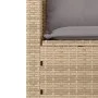 Juego de sofás de jardín con cojines beige 3 pzas ratán PE by , Outdoor sofas - Ref: Foro24-365462, Price: 218,55 €, Discount: %