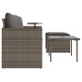 Set de sofá de jardín 3 pzas y cojines ratán sintético gris by , Outdoor sofas - Ref: Foro24-365460, Price: 213,54 €, Discoun...