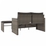 Set de sofá de jardín 3 pzas y cojines ratán sintético gris by , Outdoor sofas - Ref: Foro24-365460, Price: 213,54 €, Discoun...