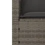 Set de sofá de jardín 3 pzas y cojines ratán sintético gris by , Outdoor sofas - Ref: Foro24-365460, Price: 222,17 €, Discoun...